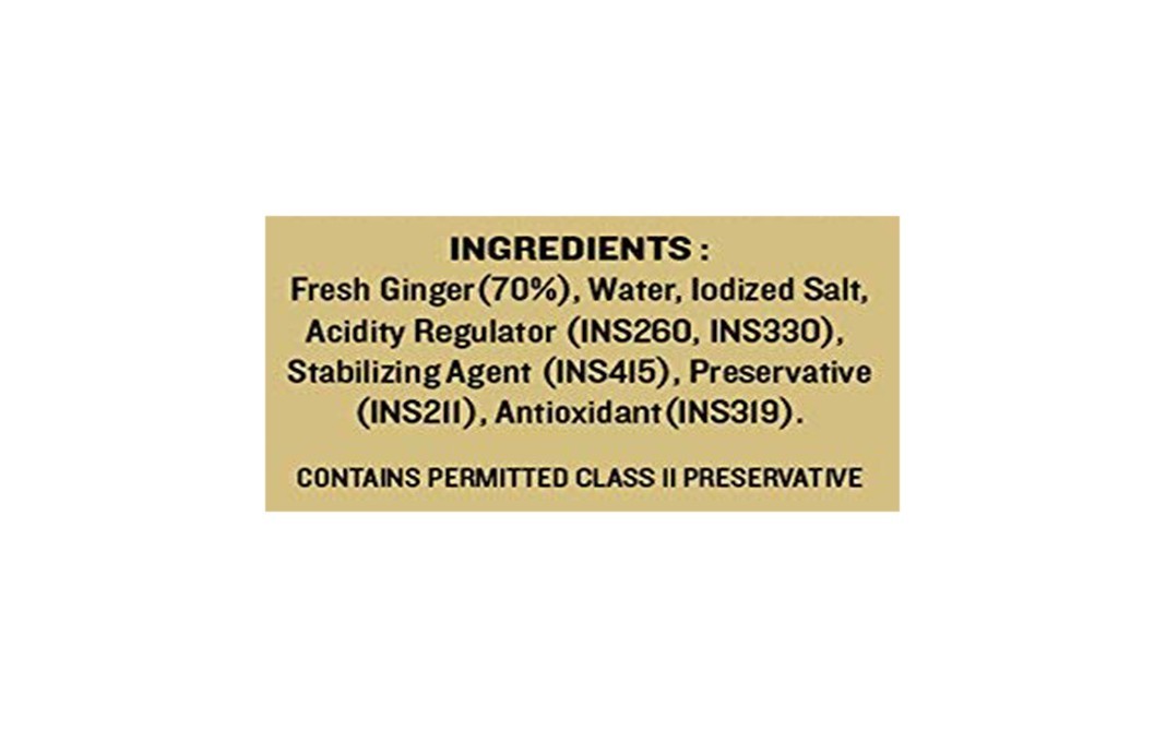 Nutty Ginger Paste    Plastic Jar  300 grams
